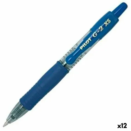 Karžygio Ženklas Roller Pilot G-2 XS Retractabil Mėlyna 0,4 mm (12 vnt.)