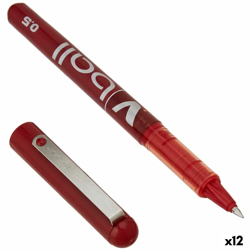 Karžygio Ženklas Pilot BL-VB-5 Raudona 0,3 mm (12 vnt.)