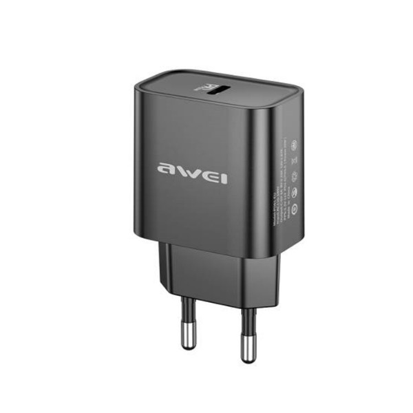 Charger Awei PD61-EU 20W USB-C black