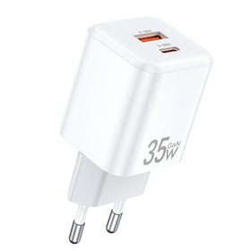 Charger Awei PD66-EU 35W GaN USB-A/USB-C white