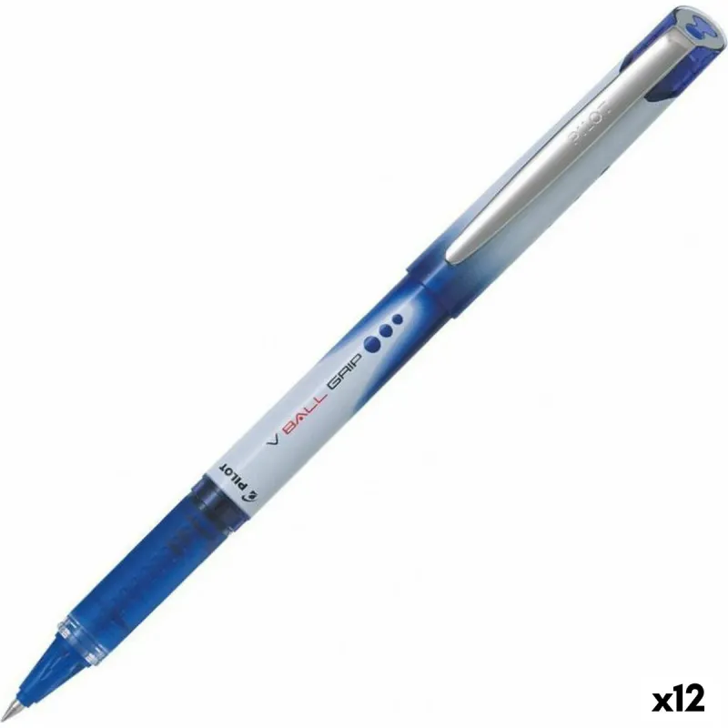 Karžygio Ženklas Roller Pilot V Ball Grip 0,5 mm Mėlyna (12 vnt.)