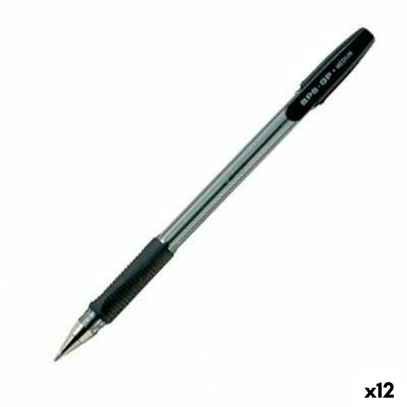 Kynä Pilot BPS-GP Musta 0,4 mm (12 osaa)