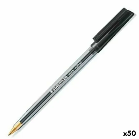 Sulepea Staedtler Stick 430 Must (50 Ühikut) | Osta veebist — Megaluks