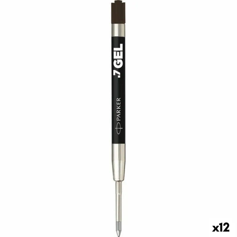 pildspalvu uzpilde Parker Quink Flow Melns (12 gb.)