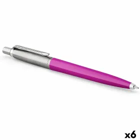 Ручка Parker Jotter Originals Сталь Розовый (6 штук)