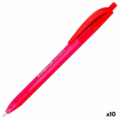 Pildspalva Staedtler 4230 Sarkans 1 mm 10 gb.