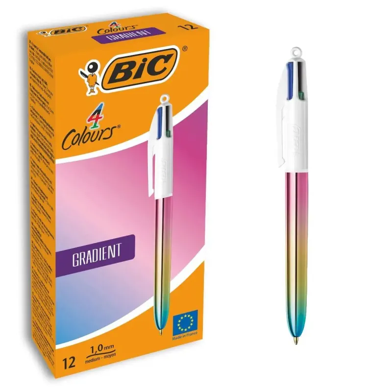 Karžygio Ženklas Bic Gradient Spalvotas 0,32 mm (12 Dalys)