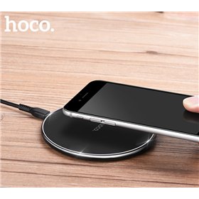 Įkroviklis belaidis Hoco CW6 (5W) juodas