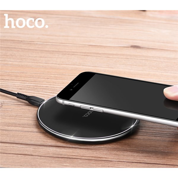 Įkroviklis belaidis Hoco CW6 (5W) juodas