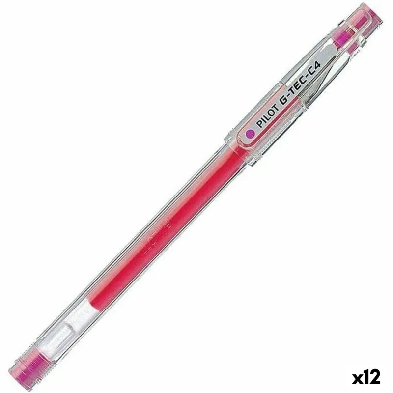 Geelikynä Pilot G-TEC C4 Pinkki 0,2 mm (12 osaa)