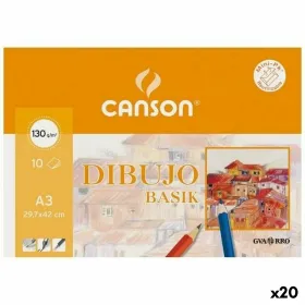 Piešimo bloknotas Canson Basik 10 Paklodės (20 vnt.)