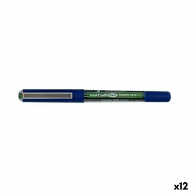 Ручка с жидкими чернилами Uni-Ball Eye Ocean Care 0,7 mm Зеленый (12 штук)