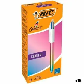 Набор ручек Bic GRADIENT Разноцветный 0,32 mm (18 штук) (12 Предметы)