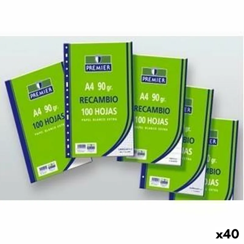 Notepad White Sheet 100 Sheets (40 Units)