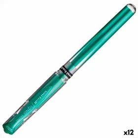 Гелевая ручка Uni-Ball SIGNO BROAD Зеленый 0,6 mm 1,0 mm (12 штук)