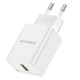 Charger Borofone BN5 18W USB-A white