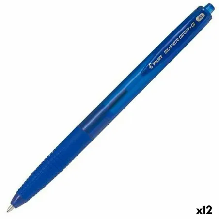 Kynä Pilot Supergrip G Sininen Kamuolys 0,4 mm 12 osaa