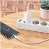 Įkroviklis Borofone BN9 35W 2xUSB-C baltas