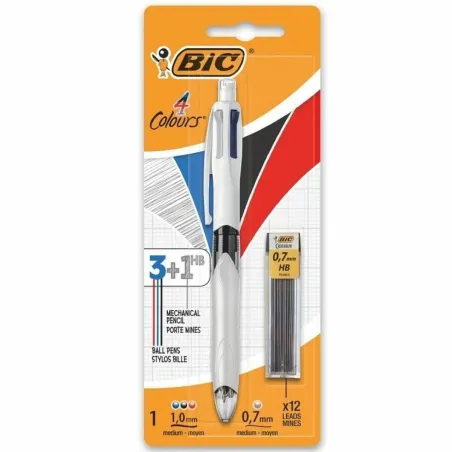 Liquid ink pen Bic 4 Colours 942103 Blue Black Red