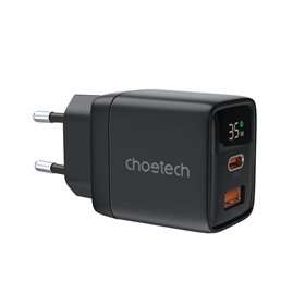 Charger Choetech PD6052 35W USB-C/USB-A black