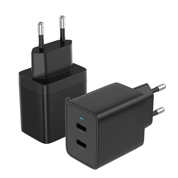 Charger Choetech Q5006 40W 2xUSB-C black