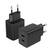 Charger Choetech Q5006 40W 2xUSB-C black