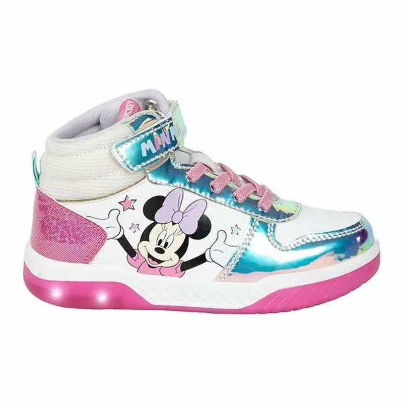 Sporta Apavi Bērniem Minnie Mouse Sudrabains