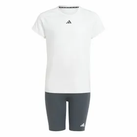 Moteriškas sportinis kostiumas Adidas Essentials Jogger Essentials Balta Juoda