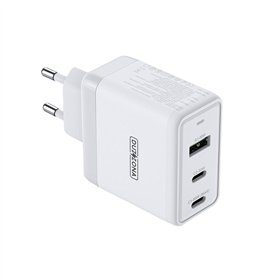 Charger DUZZONA T1 65W 2xUSB-C/USB-A white