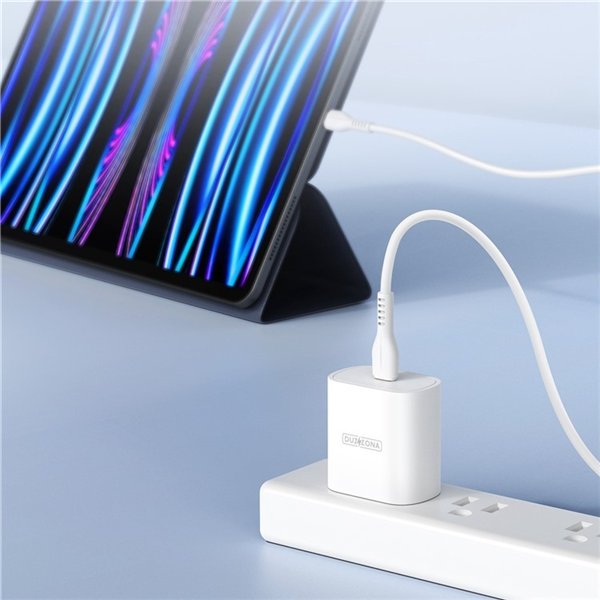 Charger DUZZONA T6 25W USB-C white