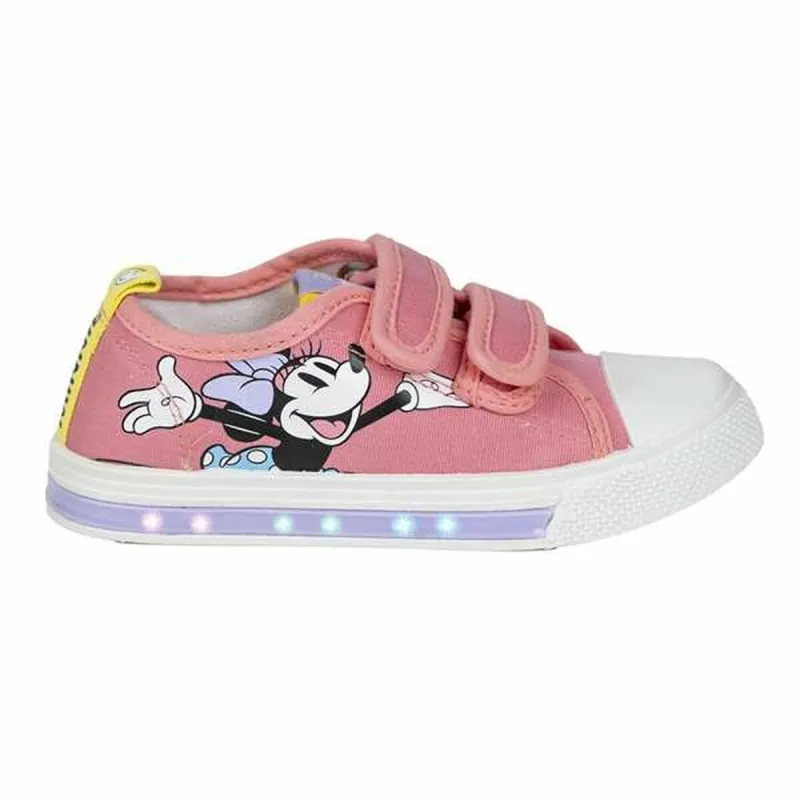 LED Trainers Minnie Mouse Pink 27