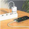 Charger Hoco N21 30W USB-C/USB-A + USB-C to USB-C cable 1.0m white