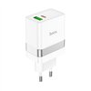 Įkroviklis Hoco N21 30W USB-C/USB-A baltas