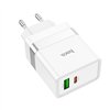 Įkroviklis Hoco N21 30W USB-C/USB-A baltas