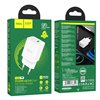 Charger Hoco N28 20W USB-C/USB-A white
