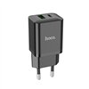 Charger Hoco N28 20W USB-C/USB-A black