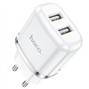 Charger Hoco N4 12W 2xUSB-A white