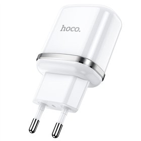 Charger Hoco N4 12W 2xUSB-A white