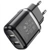 Charger Hoco N4 12W 2xUSB-A black