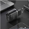 Charger Hoco N4 12W 2xUSB-A black