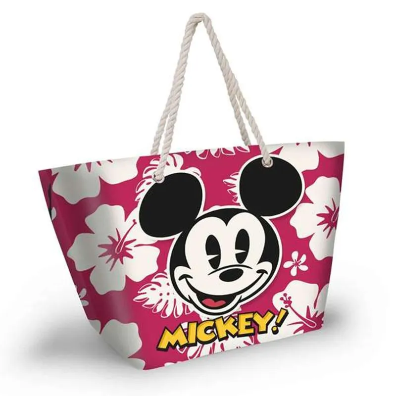 Пляжная сумка Mickey Mouse hawaii Розовый