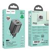 Charger Hoco N41 20W GaN USB-A/USB-C black
