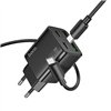 Charger Hoco N56 30W GaN 2xUSB-C/2xUSB-A + USB-C to USB-C cable 1.0m black