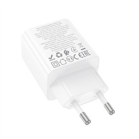 Charger Hoco N56 30W GaN 2xUSB-C/2xUSB-A white