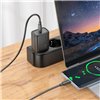 Charger Hoco N60 20W GaN USB-C + USB-C to USB-C cable 1.0m black