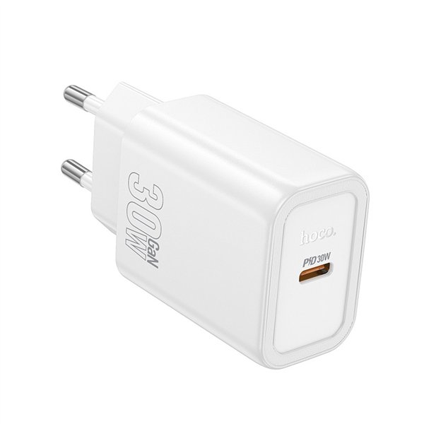 Charger Hoco N62 30W GaN USB-C white