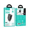 Charger Hoco N62 30W GaN USB-C black