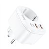 Charger Hoco NS3 20W USB-C/2xUSB-A baltas