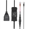 Įkroviklis motociklui Hoco Z45 Single Port juodas