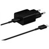 Charger Samsung EP-T1510XBEGEU 15W + cable Type-C 1m black